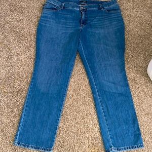 Lee relaxed fit women’s high rise straight leg 14W